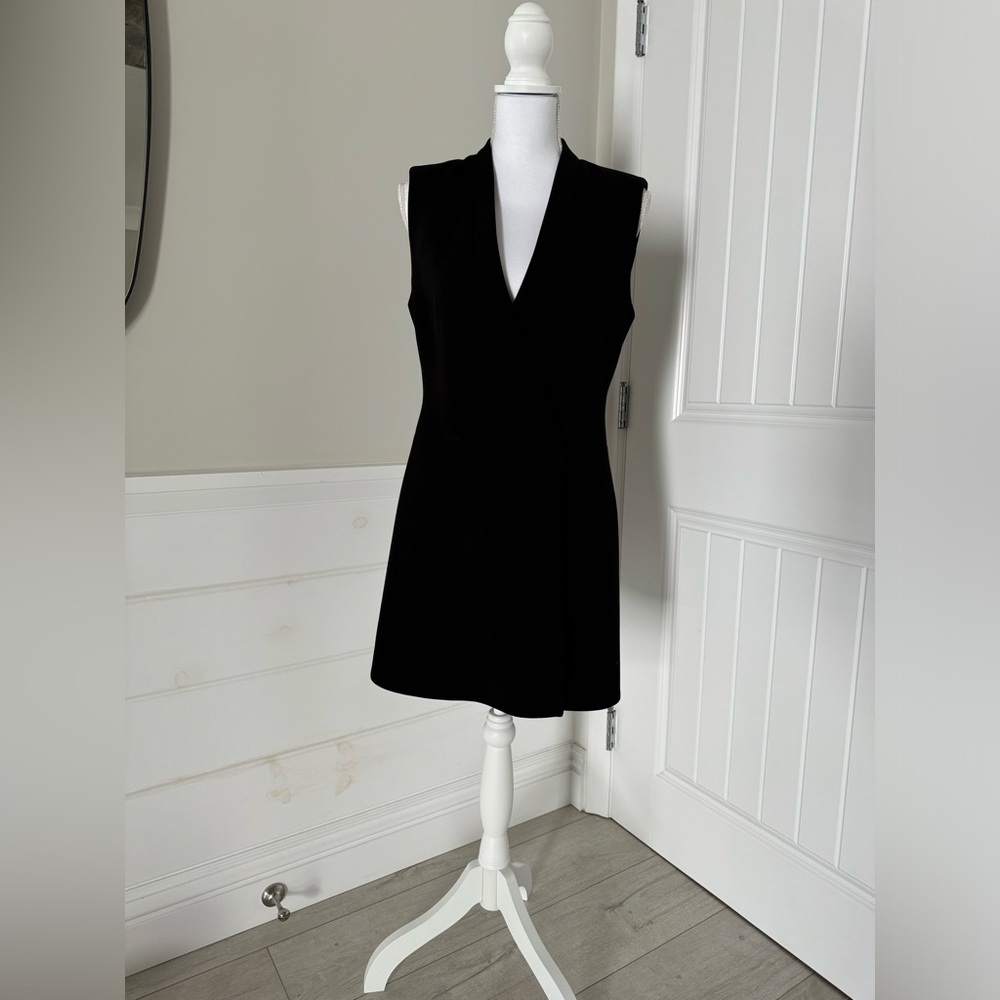 Sleeveless blazer dress - BCBG- size S - Black